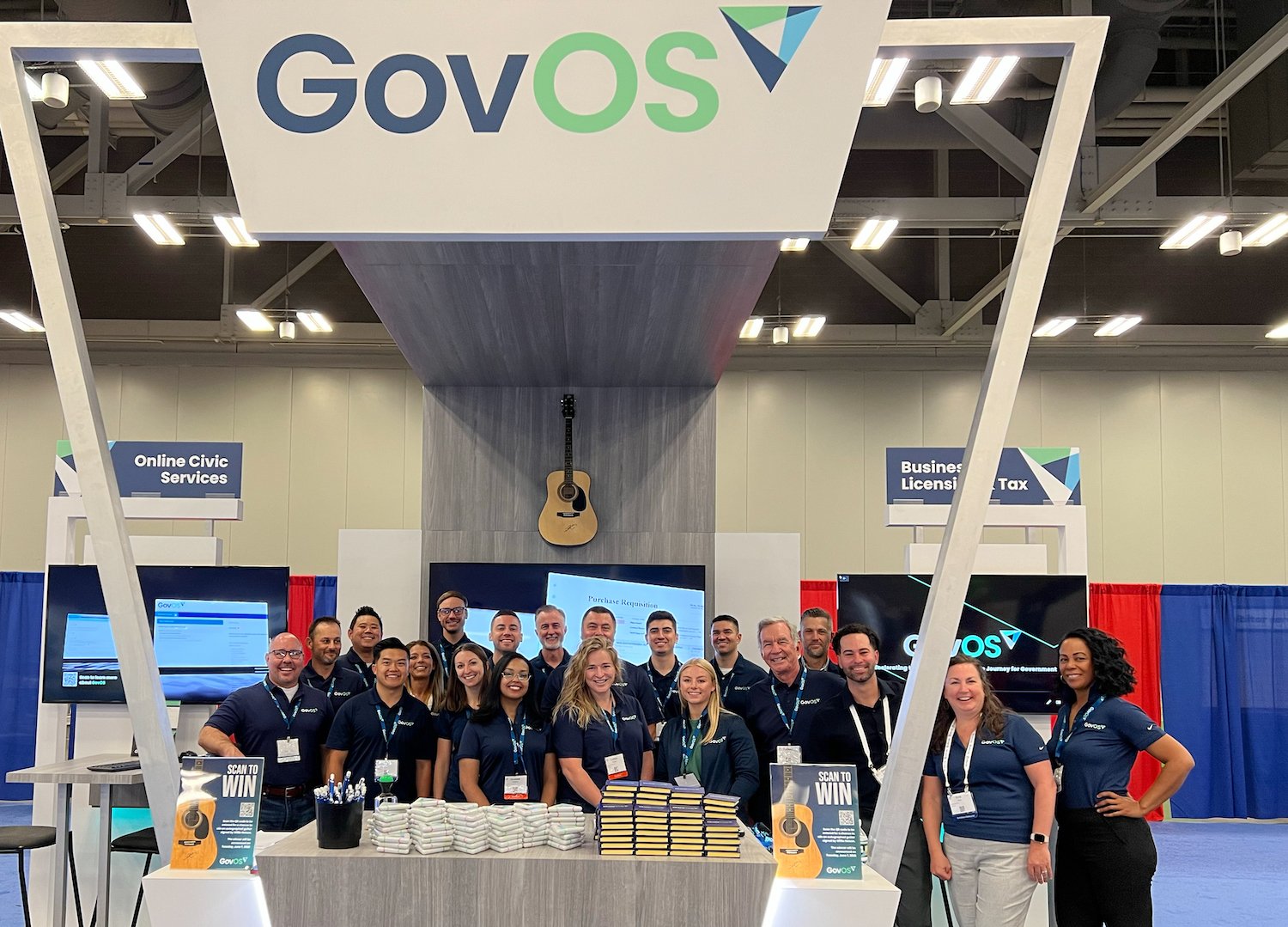 The GovOS team at the Government Finance Officers Association’s (GFOA) Annual Conference in June.