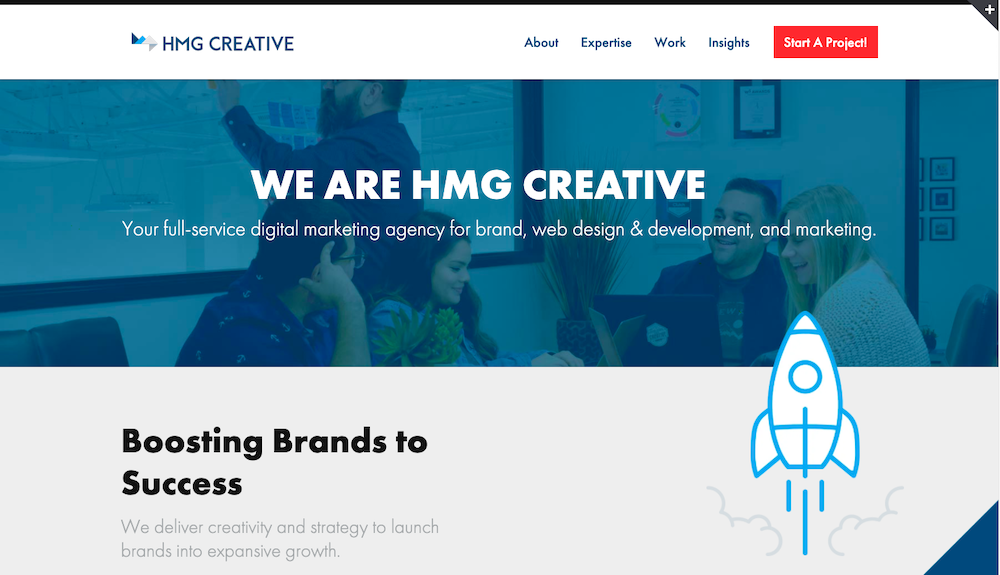 hmg creative creative agency Austin