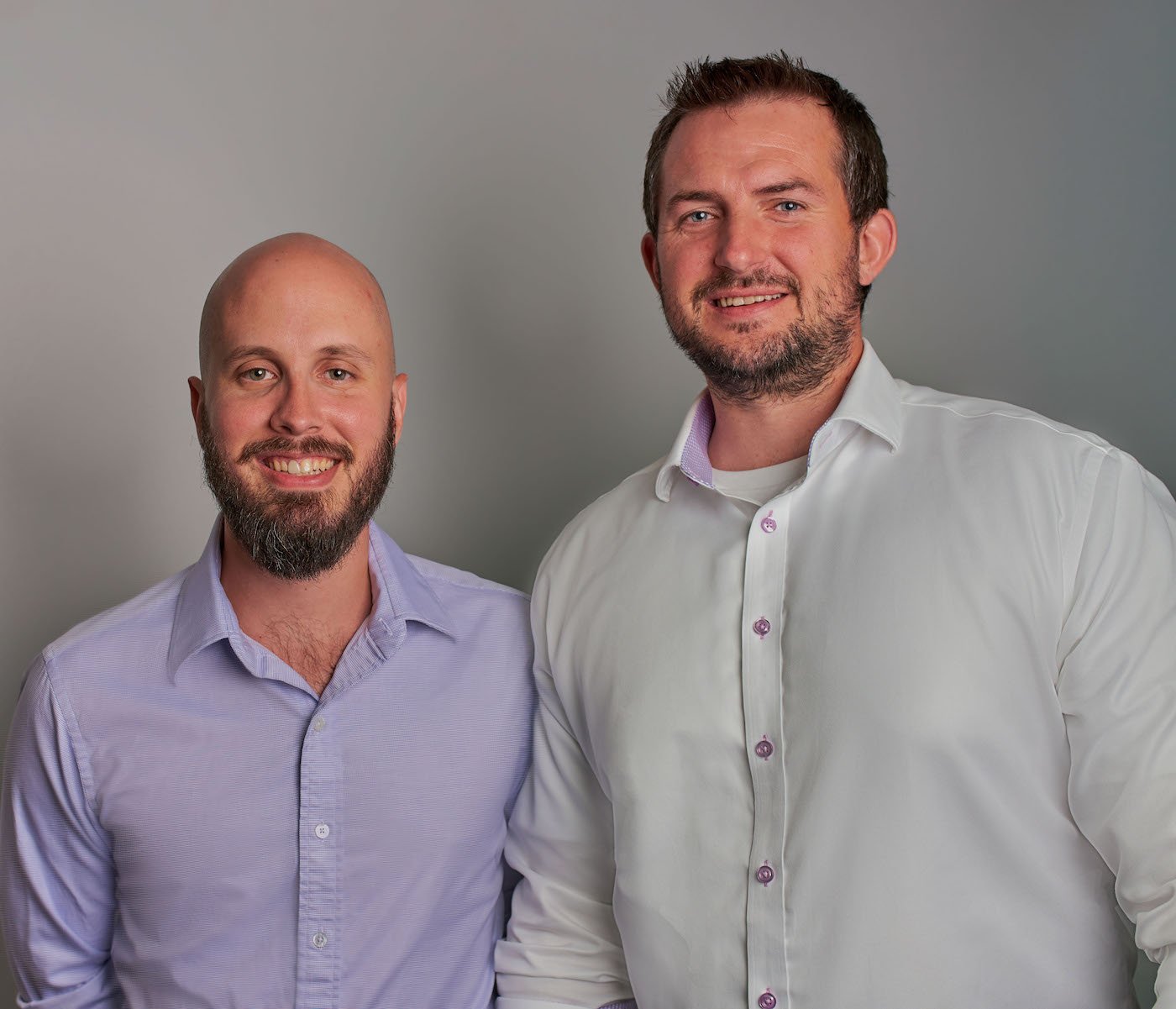 Lendflow was founded in 2019 by Jon Fry, left, and Matthew Watts.