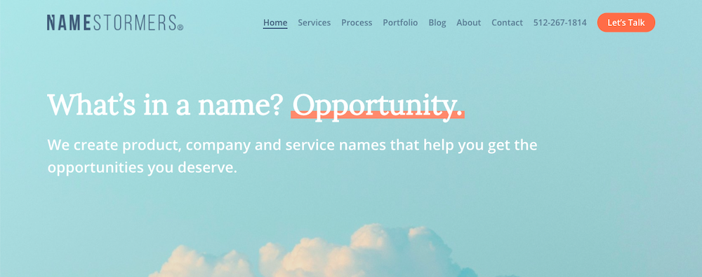 NameStormers branding agency Austin