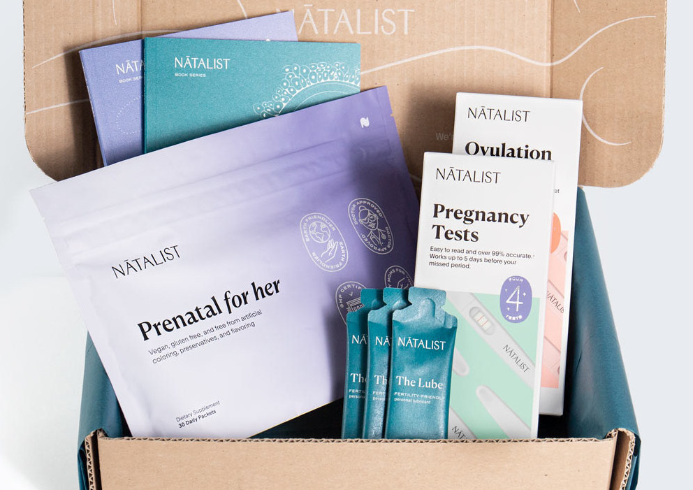 Natalist's product suite supports women from pre-conception through pregnancy and includes tests, supplements, education, lubricants, and self-care items. 