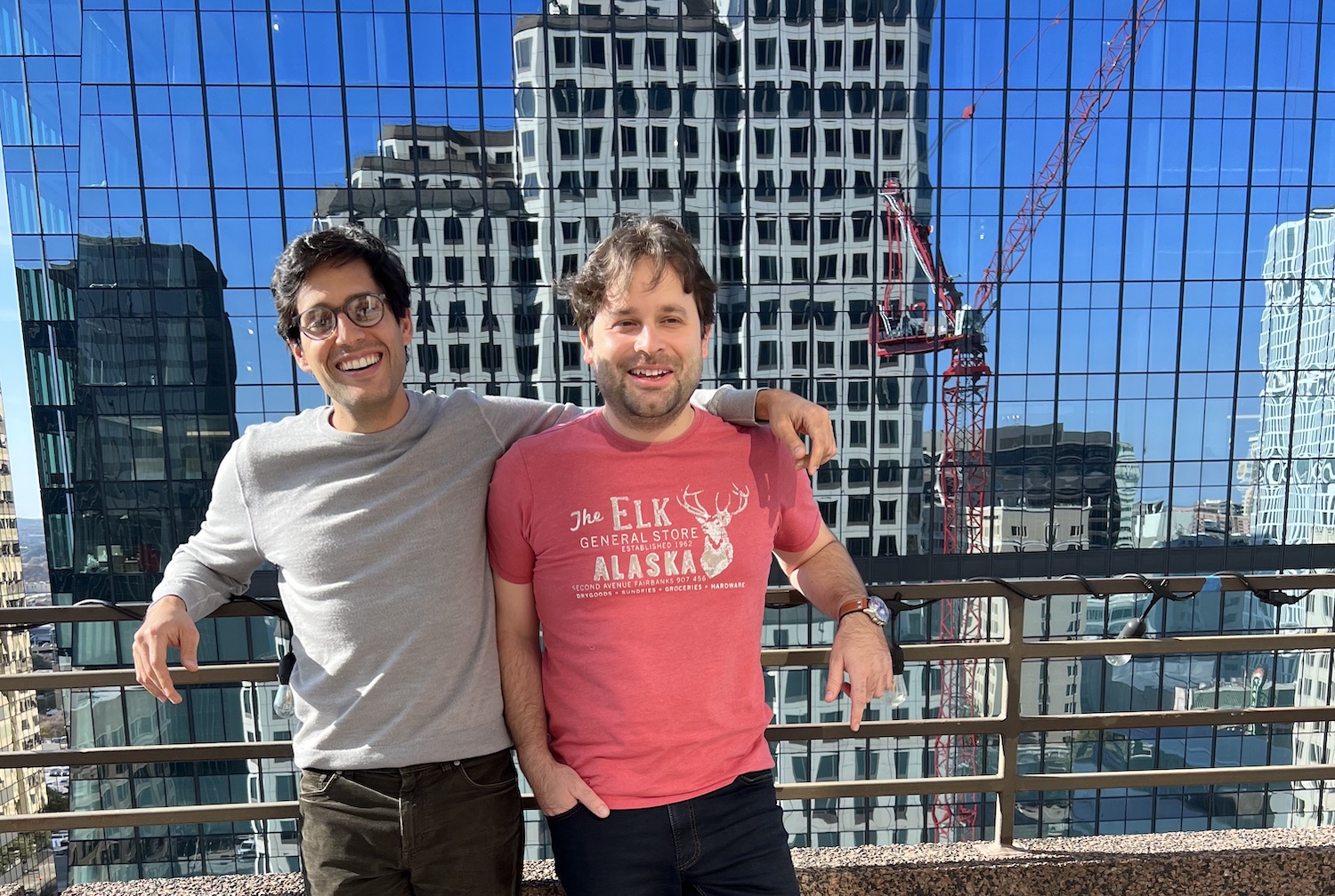 AI Fleet cofounders Marc El Khoury, left, and Mark Farkas.