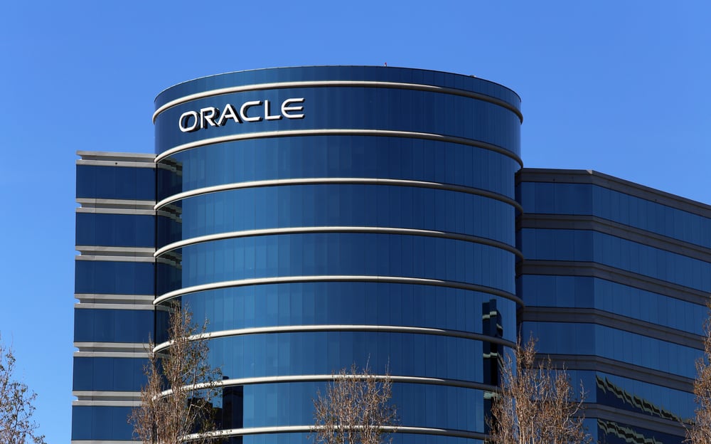 Oracle office building in Redwood City
