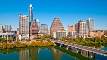 Austin, Texas downtown skyline